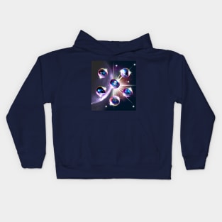 Bubbleverse. Bubble Galaxy Universe Kids Hoodie